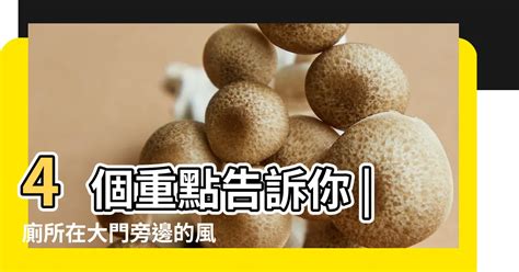 大門旁邊是廁所|【一進門是廁所】一進門就是廁所？不用擔心！4招化解風水與實。